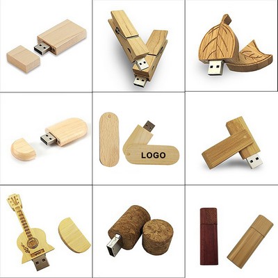 32G Wooden USB Flash Drive