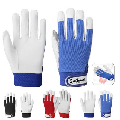 Premium Impact-Resistant PU Leather Baseball Batting Gloves