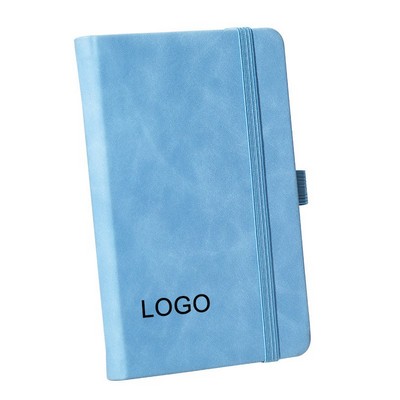 A7 Classic Journal Ruled Notebook W/Pen Loop