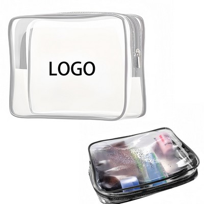 PVC Travel Portable Transparent Cosmetic Bag