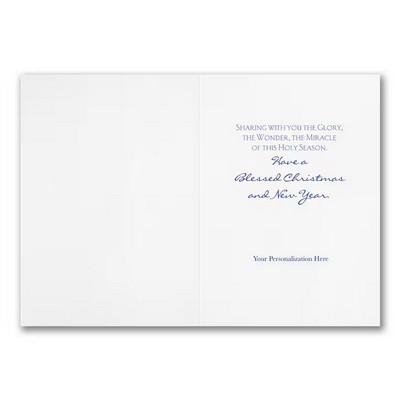 Nativity Wording Card