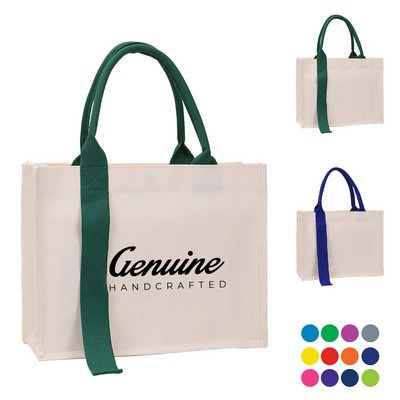 Portable Canvas Shopping Tote Bag