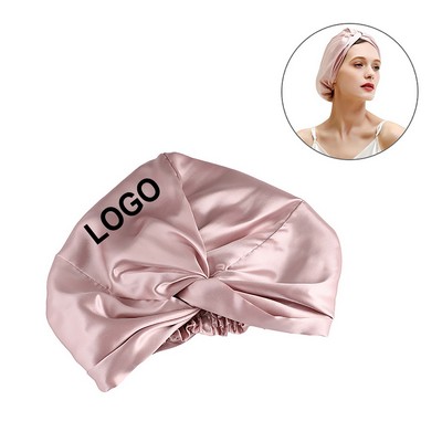 Mulberry Double Layer Silk Nightcap