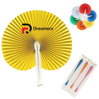 Folding Round Fans