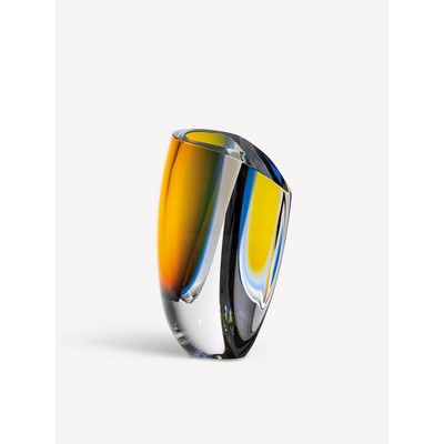 Kosta Boda Mirage Xl Blue/Amber