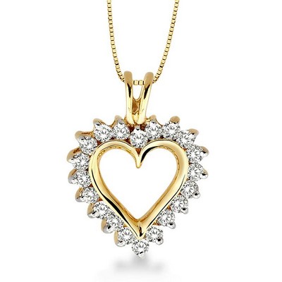 Jilco Inc Diamond Heart Pendant