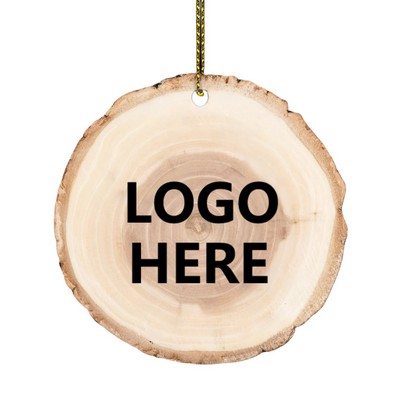 Wooden Circular Ornament