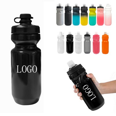 20oz BPA-Free Cycling PP Squeeze Leak-Proof Sport Water Bottle