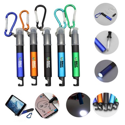 5" 1 Stylus Pen Keychain LED Light