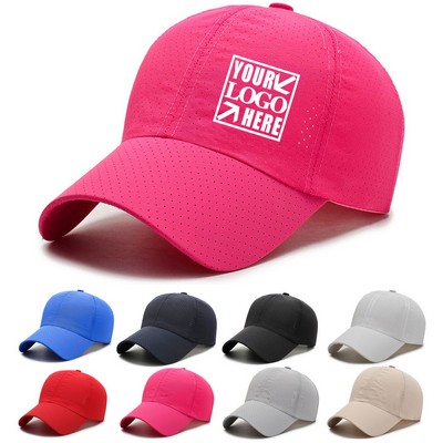Quick Dry Breathable Mesh Baseball Cap
