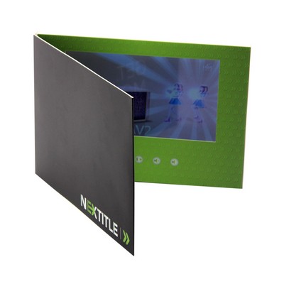 2GB 7" LCD A5 Size Bi-fold Video Brochure
