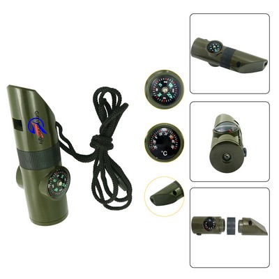 Outdoor Multi-Function Emergency Survival Whistle