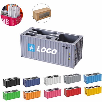 Container Model Desktop Storage Box