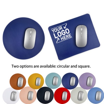 PU Leather Mouse Pad