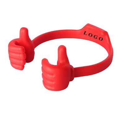 Thumb-shaped phone stand
