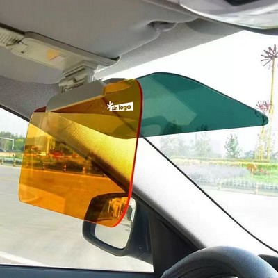 2-in-1 Universal Anti-Glare Polarized Car Sun Visor Extender