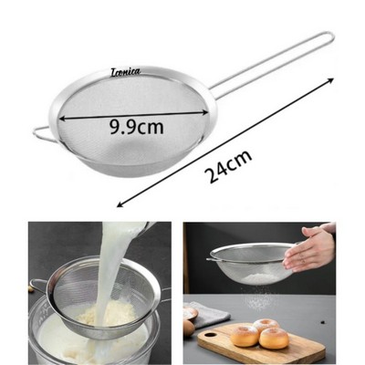 Stainless Steel Strainer With Wire Handle