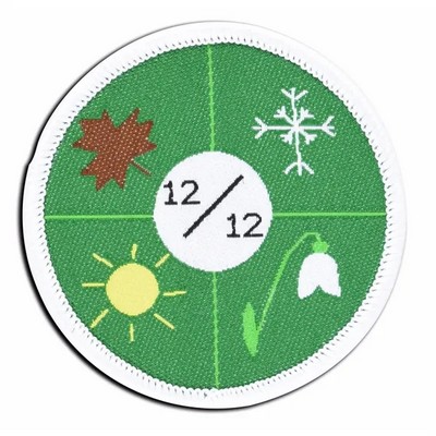 6.5'' Embroidered Patches - 100% Embroidery