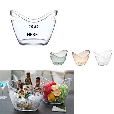 34 Oz.Large Capacity Plastic Ice Bucket