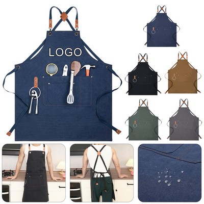 Denim Waterproof Apron