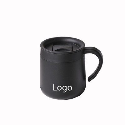 Customized 10Oz Powder-Coated Stainless Steel Thermos Mug