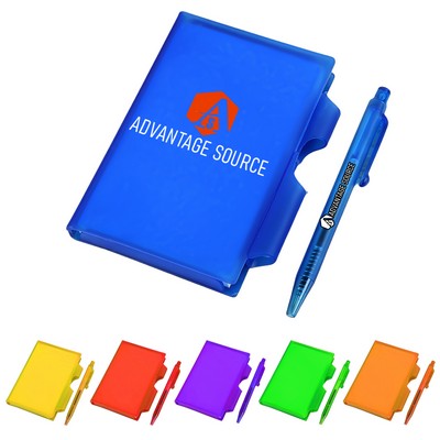 PP Cover Notebook with Pen
