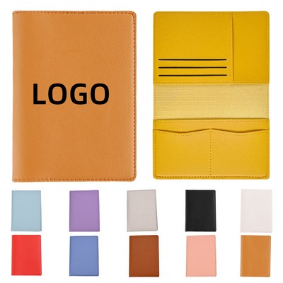 PU Leather Passport Holder