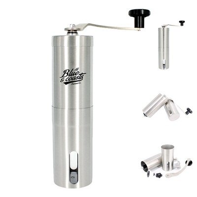 Stainless Steel Ceramic Burr Manual Coffee Grinder