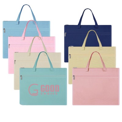 Portable A4 File Bags w/ Handle