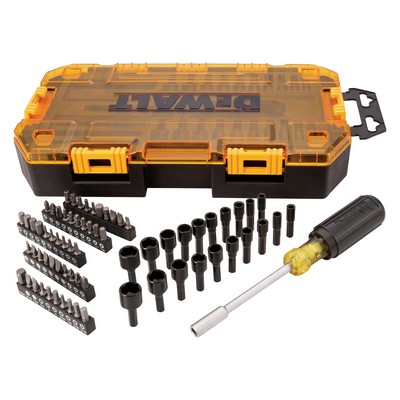 DeWalt 70Pc Tough Box 1/4" Multi-Bit & Nut Driver Set