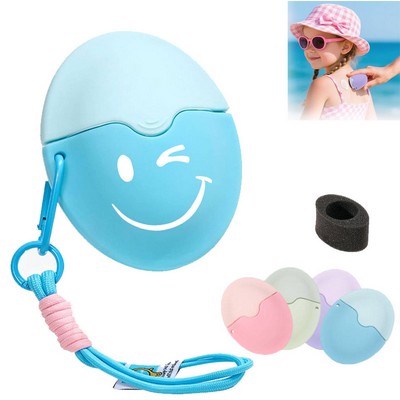 Sunscreen Applicator w/Protective Cap