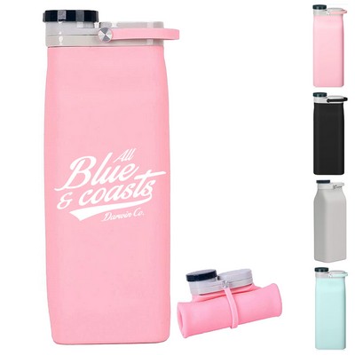 20oz Lightweight Silicone Collapsible Bottle