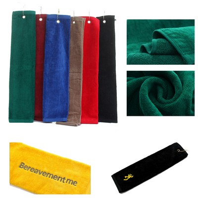 100% Cotton 16x24" Golf Towel