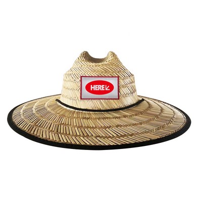 Embroidery Sun Protection Straw Hat
