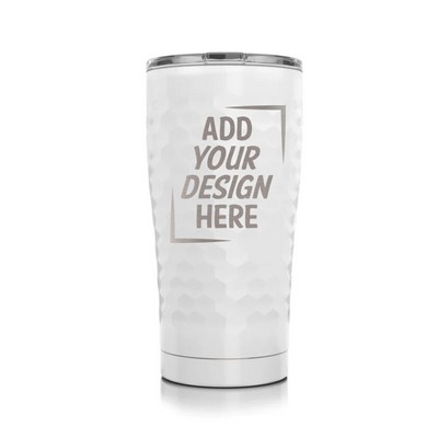 SIC Cups 20 Oz. Dimpled Golf Tumbler
