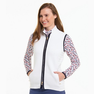 Fairway & Greene Women's Peyton Full Zip Sweater Vest