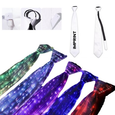Multiple Color Led Light-Up Neck Tie