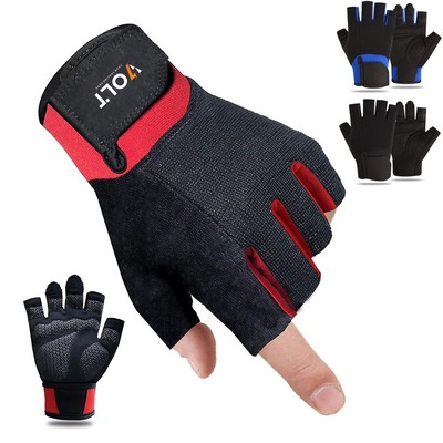 Half-Finger Non-Slip Breathable Workout Gloves