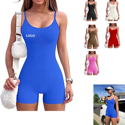 Women Workout Seamless Jumpsuit