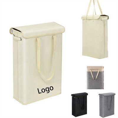 Large-Capacity Clothes Storage Basket with Lid