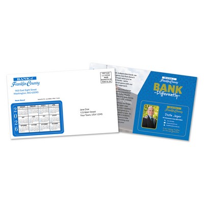 Postcard with Punch Out Calendar