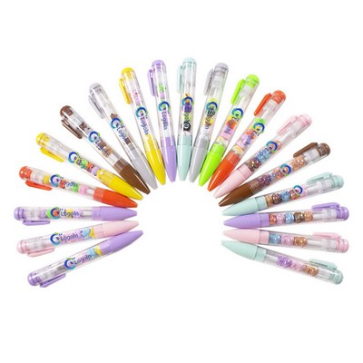 Sports Soccer Basketball Baseball Gel Ink Bead Ballpoint Pen