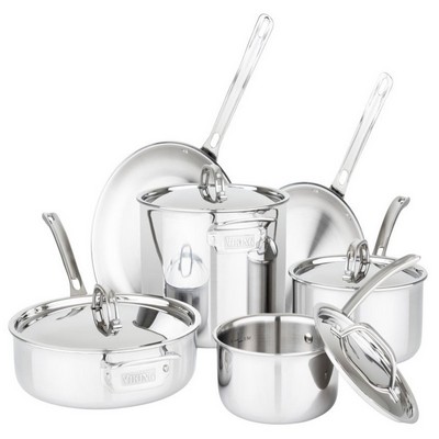 3Ply 10Pc Set SS Cookware