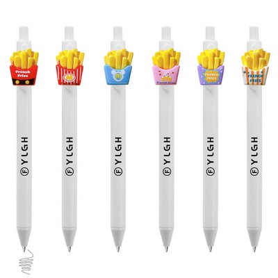 French Fries Design Click Pen