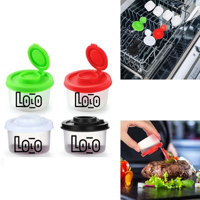Mini Plastic Salt and Pepper Shakers Set