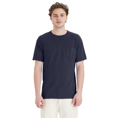 ComfortWash® Garment Dyed Adult Short Sleeve T-Shirt w/Pocket