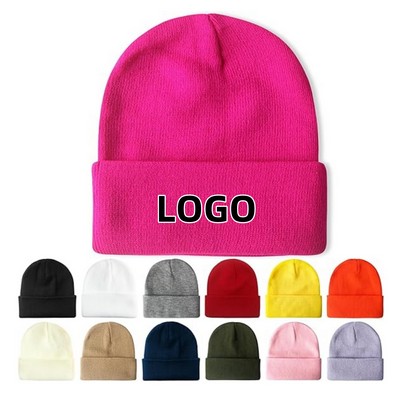 Oversized Knit Winter Beanie Hat