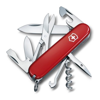 Climber 14 Function Swiss Army Knife - Red