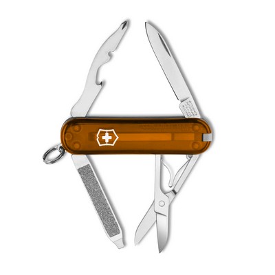 Rambler 10 Function Swiss Army Knife - Fire Opal (Orange Translucent)