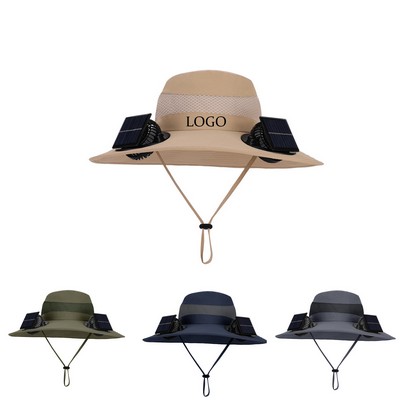 Solar Powered Fan Hat Fishing Hats